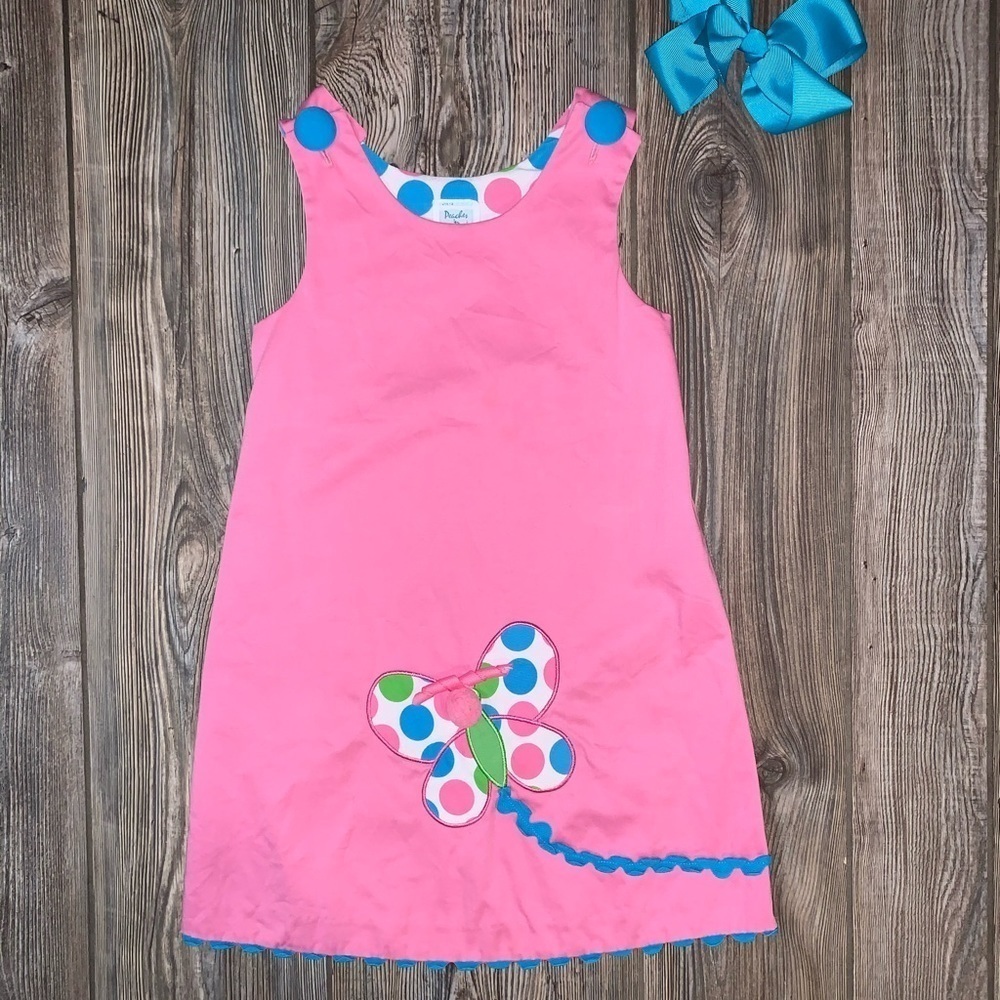 Peaches N Cream Butterfly Dress